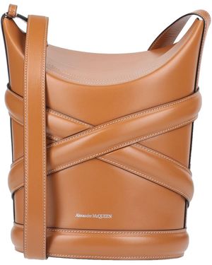 McQueen Cross-Body Bag - Brown