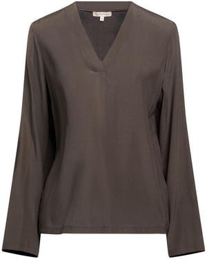 Camicettasnob Top Silk, Elastane - Brown