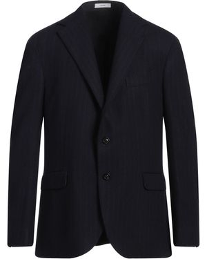 Boglioli Midnight Blazer Virgin Wool - Blue