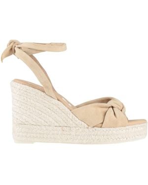Manebí Cream Espadrilles Leather - Natural