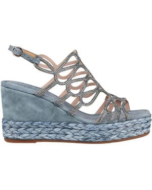 Alma En Pena. Sandale - Blau