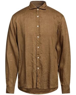 Liu Jo Shirt Linen - Brown