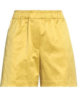 8pm Shorts & Bermuda Shorts Cotton, Polyester, Elastane - Yellow