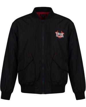 TRUE RELIGION Jackets - Blue