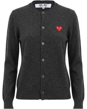 COMME DES GARÇONS PLAY Strickjacke - Schwarz