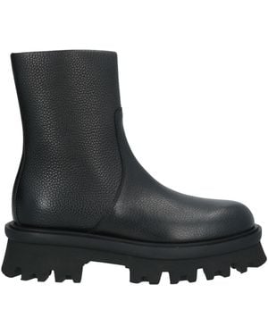 Ferragamo Ankle Boots Calfskin - Black