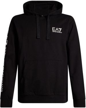 EA7 Sweatshirt Cotton, Elastane - Black