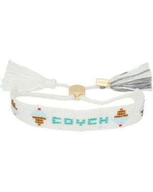 COACH Bracelet Textile Fibers - Metallic