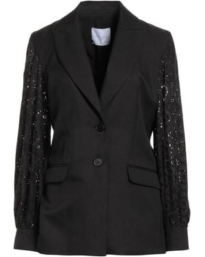 Gaelle Paris Blazer Polyester, Cotton - Black