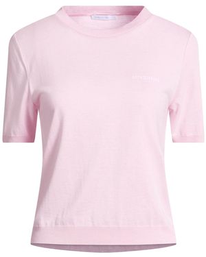 Patrizia Pepe T-Shirt Lyocell, Cotton - Pink