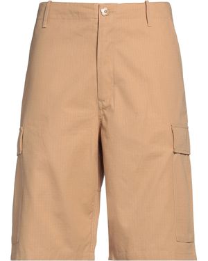 KENZO Camel Shorts & Bermuda Shorts Cotton - Natural