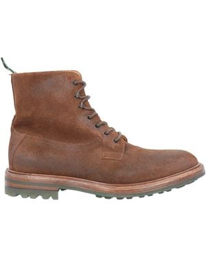 Green George Ankle Boots Leather - Brown
