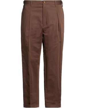 Briglia 1949 Trousers Cotton, Linen - Brown