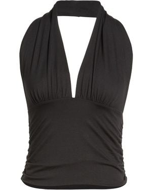 ViCOLO Top Viscose, Elastane - Black