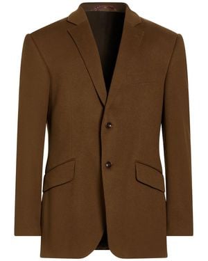 SCABAL® Khaki Blazer Wool, Cashmere - Brown
