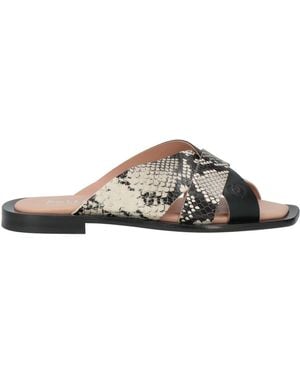 Pollini Sandals Leather - Black