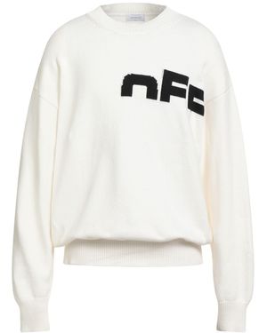 【関税無・国内発】 Off-White / Logo Crew Sweater Off White | Bold Logo Crewneck Jumper | Jumpers | Cruise Fashion