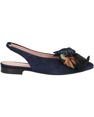 Pollini Ballet Flats Leather - Blue