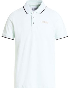 Ferré Dark Polo Shirt Cotton - White