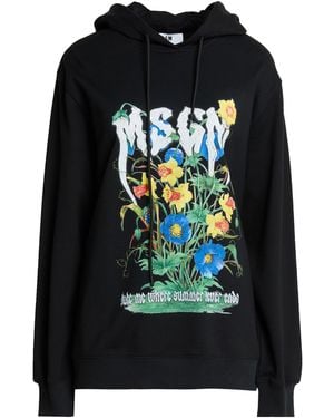 MSGM Sweatshirt Cotton - Black