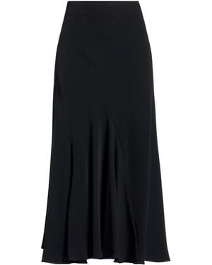 P.A.R.O.S.H. P.A.R.O..H. Midi Skirt Polyester - Black