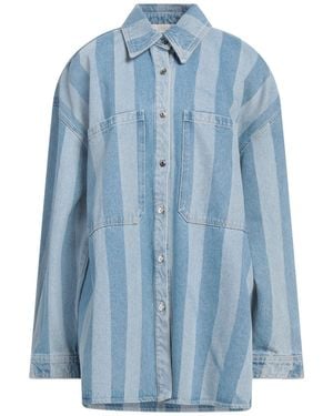 Nanushka Denim Outerwear Cotton - Blue