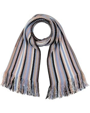 Missoni Lilac Scarf Wool, Acrylic - White