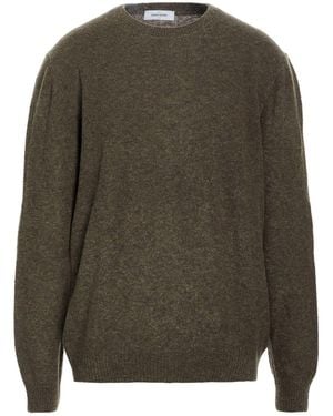 Gran Sasso Military Jumper Virgin Wool, Polyamide - Green