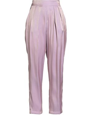 Nenette Lilac Pants Viscose, Polyamide - Purple