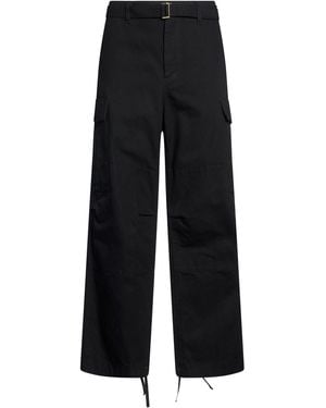 Sacai Pants Cotton - Black