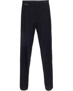 Marine Serre Leggings - Blue
