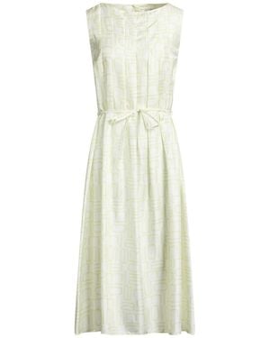 Malo Vestido Midi - Blanco