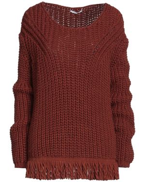 Biancoghiaccio Jumper Acrylic, Wool, Viscose, Alpaca Wool - Red