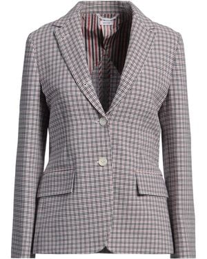 Thom Browne Blazer Cotton, Polyamide - Gray