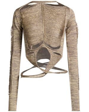 Rick Owens Jumper Virgin Wool, Viscose, Polyester - Grey