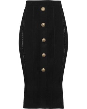 Balmain Midi-Rock - Schwarz