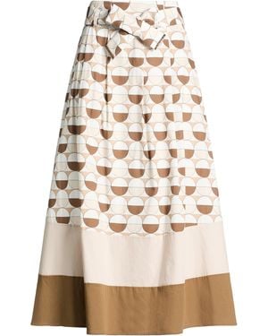 THE ABITO Milano Jupe Midi - Neutre