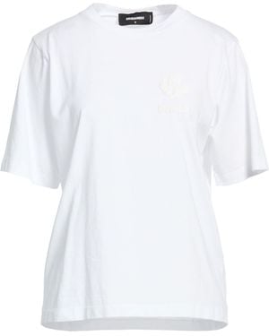 DSquared² T-Shirt Cotton - White
