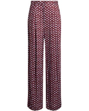 Niu Trousers Viscose - Red
