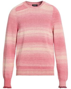Dondup Jumper Cotton, Recycled Cotton - Pink