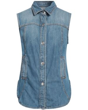 Grifoni Denim Shirt Cotton - Blue