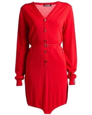 Raf Simons Playsuit Virgin Wool - Red