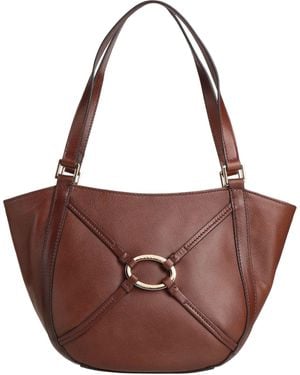 The Bridge Shoulder Bag Leather - Brown