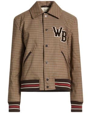 Wales Bonner Jacket Cotton, Viscose, Elastane, Leather - Brown