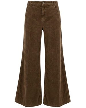 Kaos Pants Cotton, Lyocell, Elastane - Brown