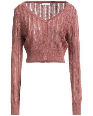 Majestic Filatures Cardigan Viscose, Lurex, Polyamide - Purple