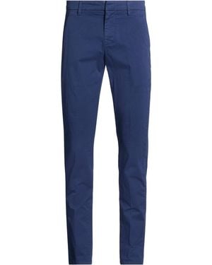 Dondup Trousers Cotton, Elastane - Blue
