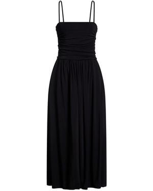 Weekend by Maxmara Midi Dress Viscose, Elastane - Black