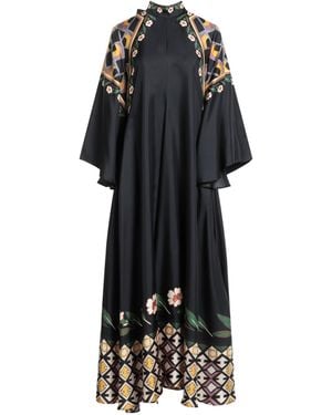La DoubleJ Maxi Dress Silk - Black