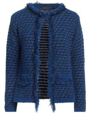 Gaelle Paris Cardigan Acrylic, Viscose, Wool, Polyamide, Metallic Fibre - Blue